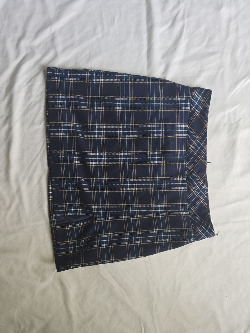 Navy Plaid Shorts - Classic Casual